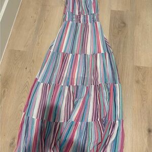 Main Strip Multicolor Striped Dress